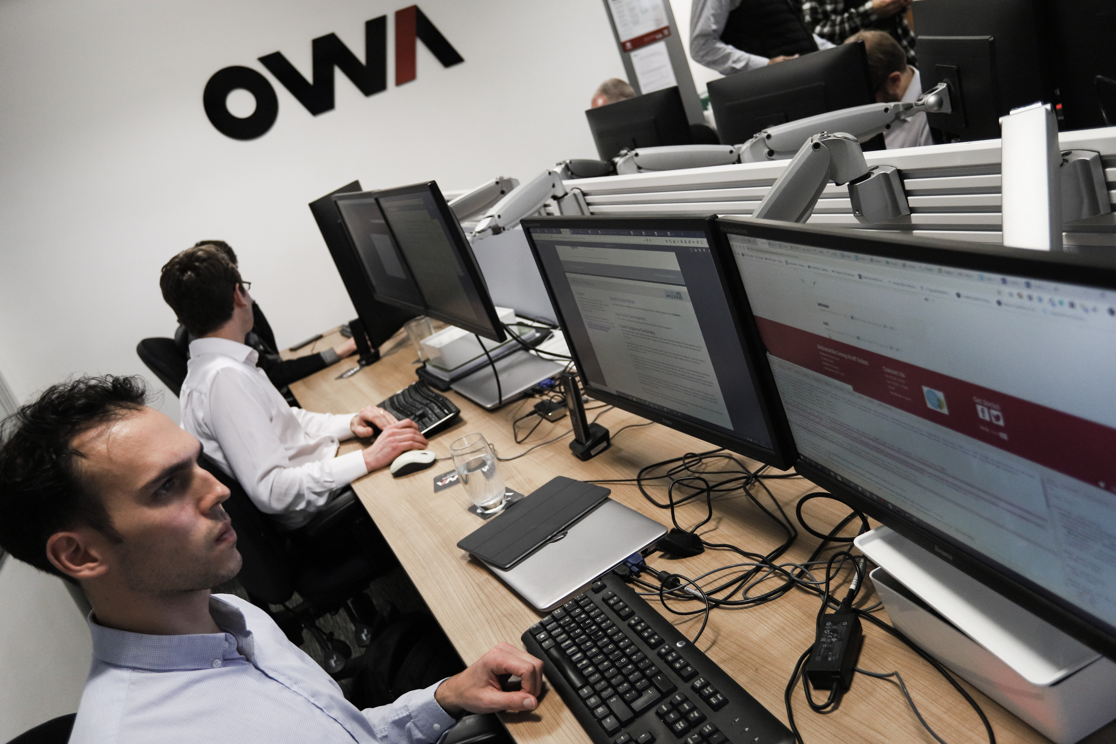 Application support carried out by OWA team