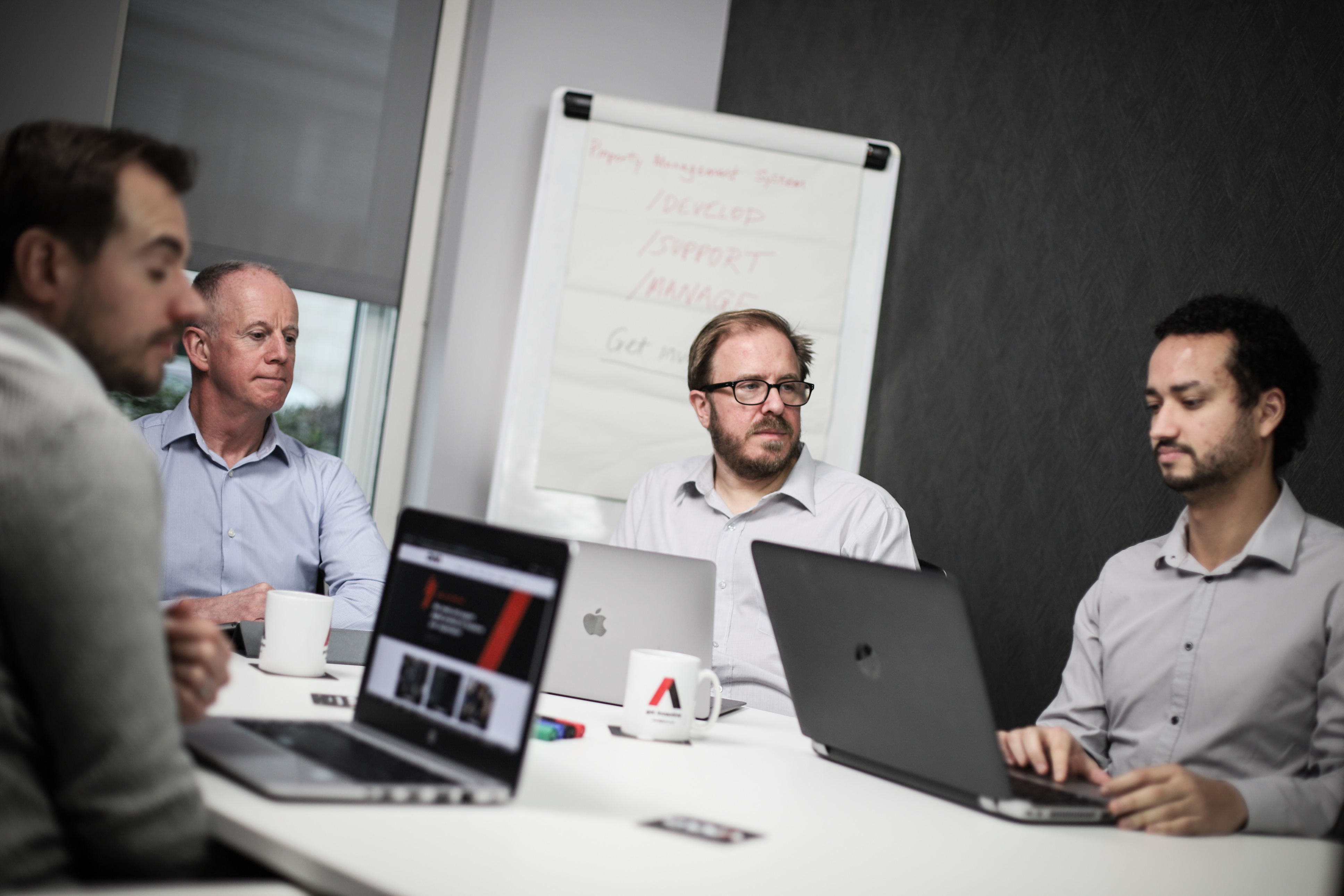 OWA team scoping a database development