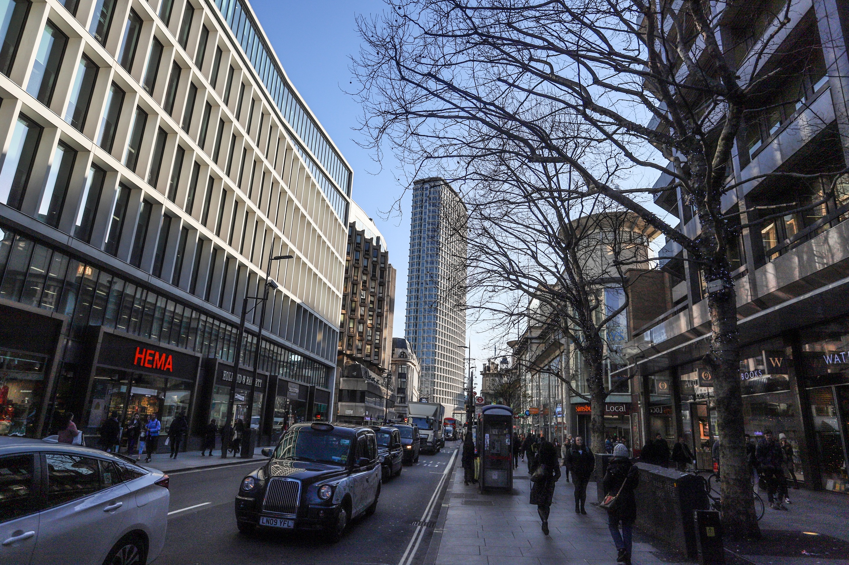 London Borough of Camden - street showing shops and commercial properties