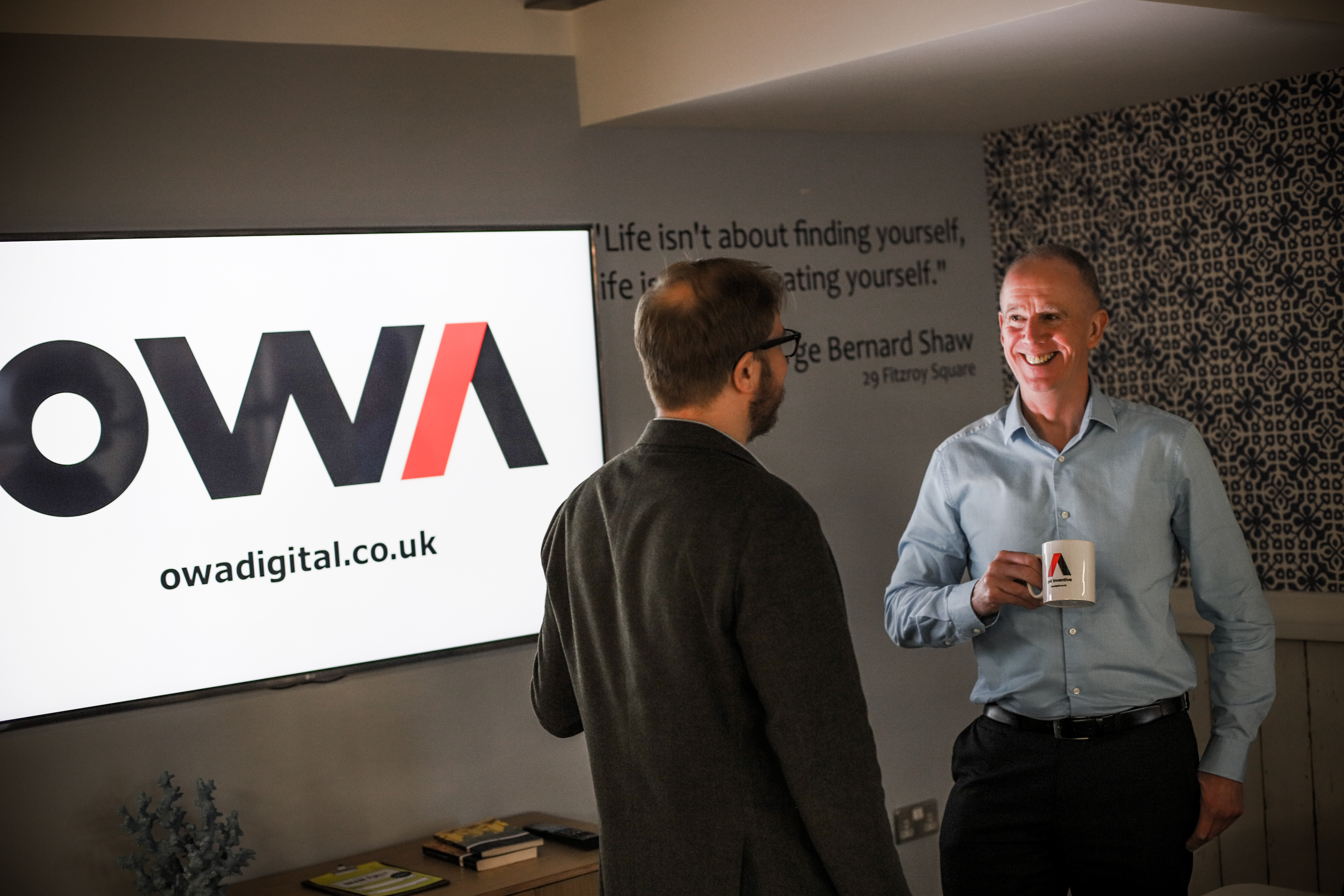 OWA team members happy to find project recovery solution