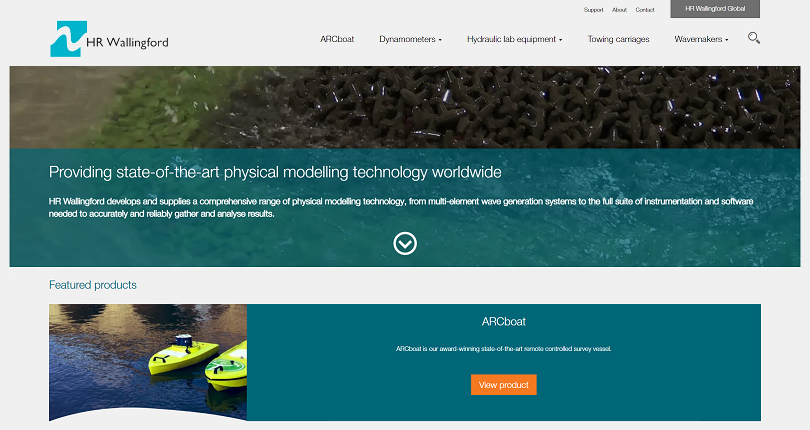 HR Wallingford welcome screen built by OWA in Drupal