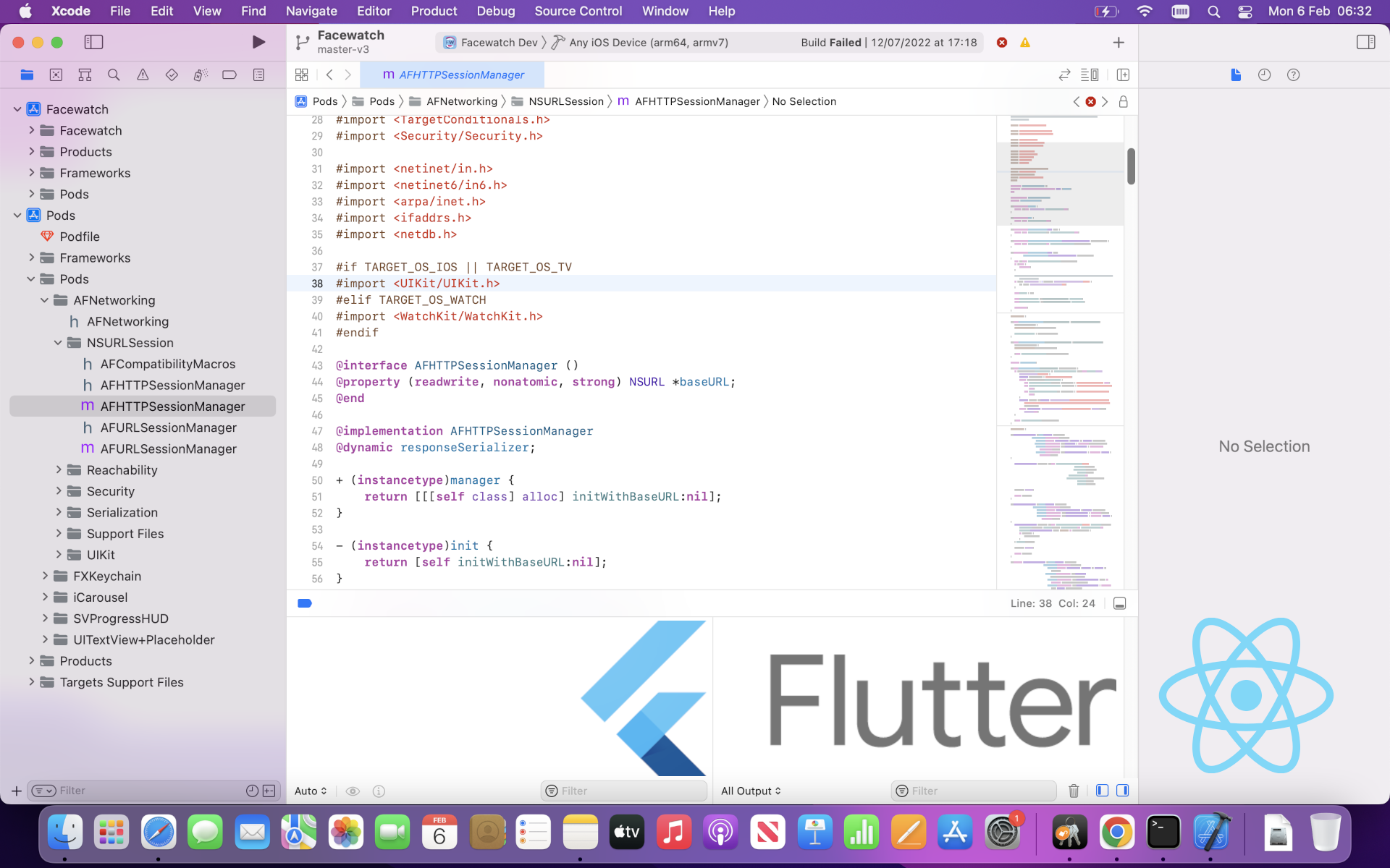 Mobile app development with Flutter and React Native