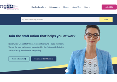 screengrab of OWA client website design and development