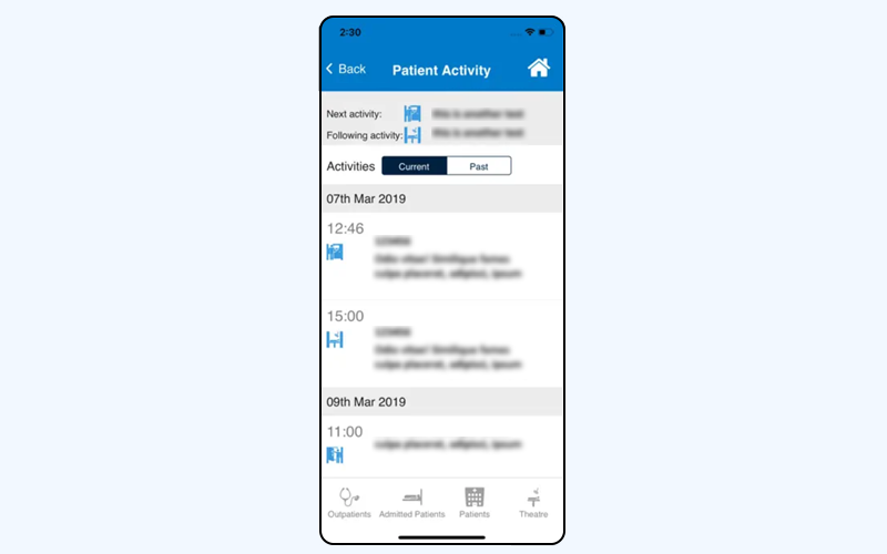 A smartphone featuring the BUPA app, showcasing its modern aesthetic and user-friendly interface.