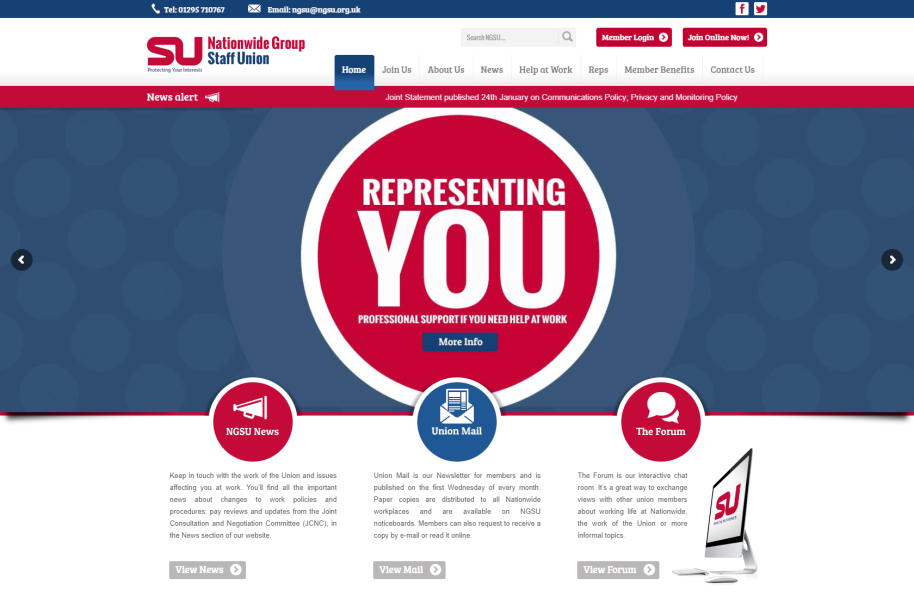 NGSU Wordpress website security testing code review homepage