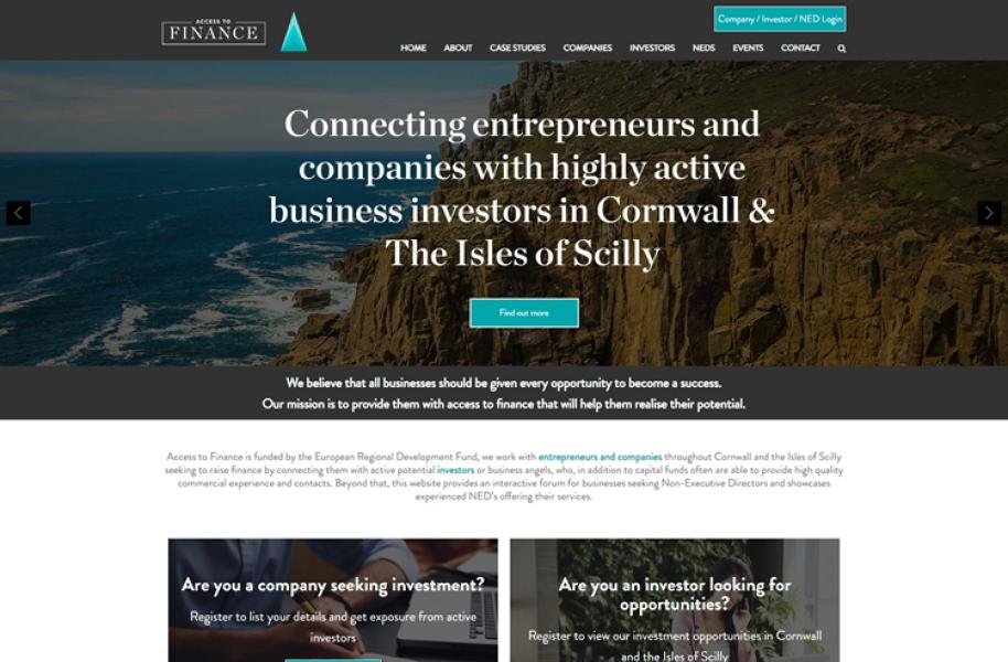 A2F Drupal members website development homepage