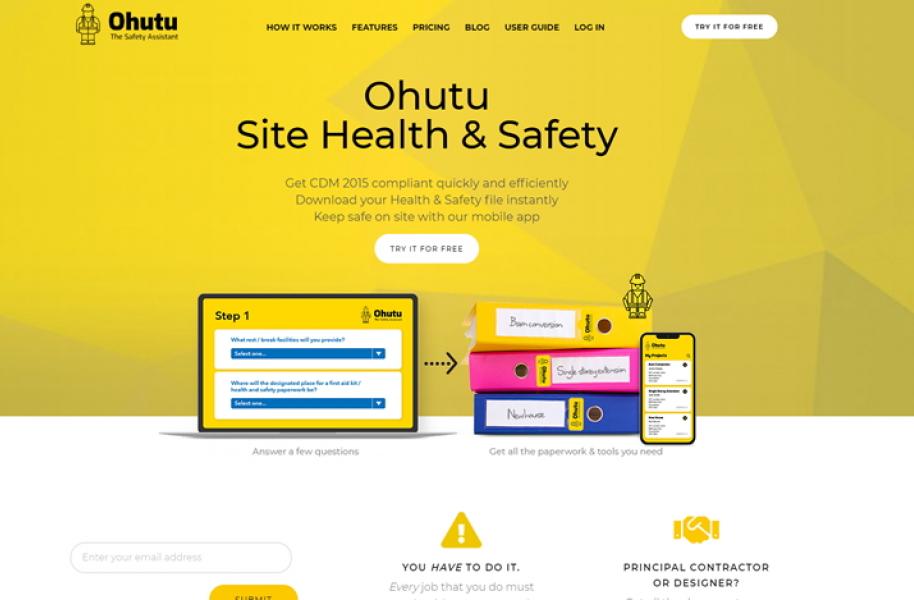Ohutu homepage