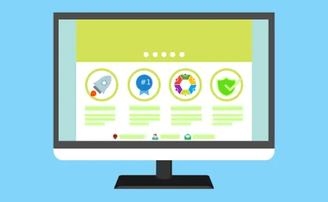 Computer screen with various elements on it.