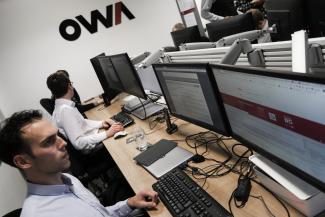 Application support carried out by OWA team