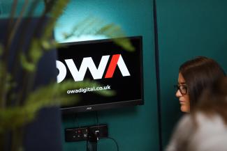 Client reviewing the data migration plan designed by OWA