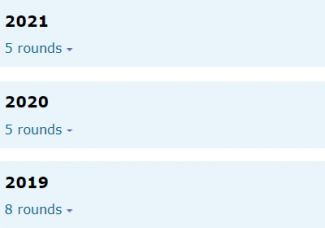 Parkinson's UK web application listing page built by OWA