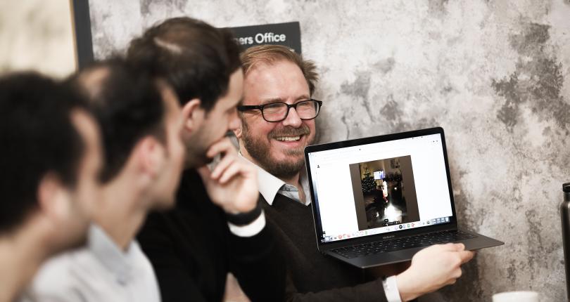 OWA development team meeting to check client web application