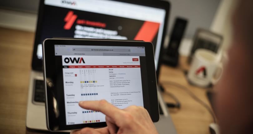 OWA team member scheduling support items