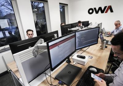 OWA development team testing mobile and tablet app