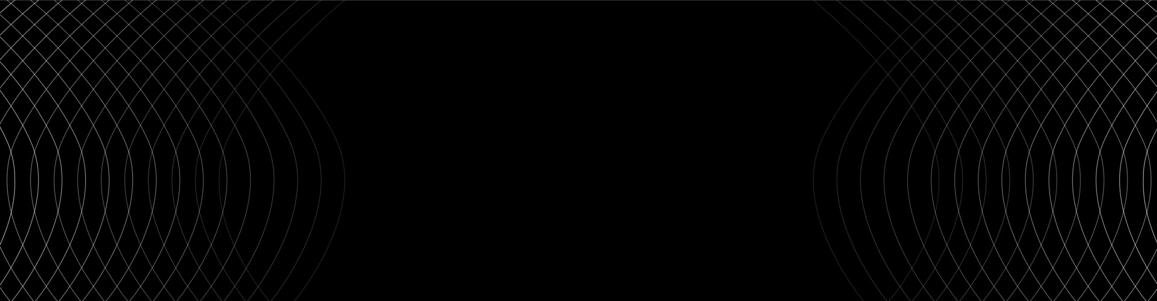 Black background with double-wave effect